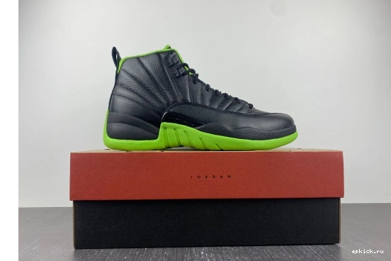 Rep EP GREEN AJ12 12 BLACK Jordan DOF FLIGHT 0216